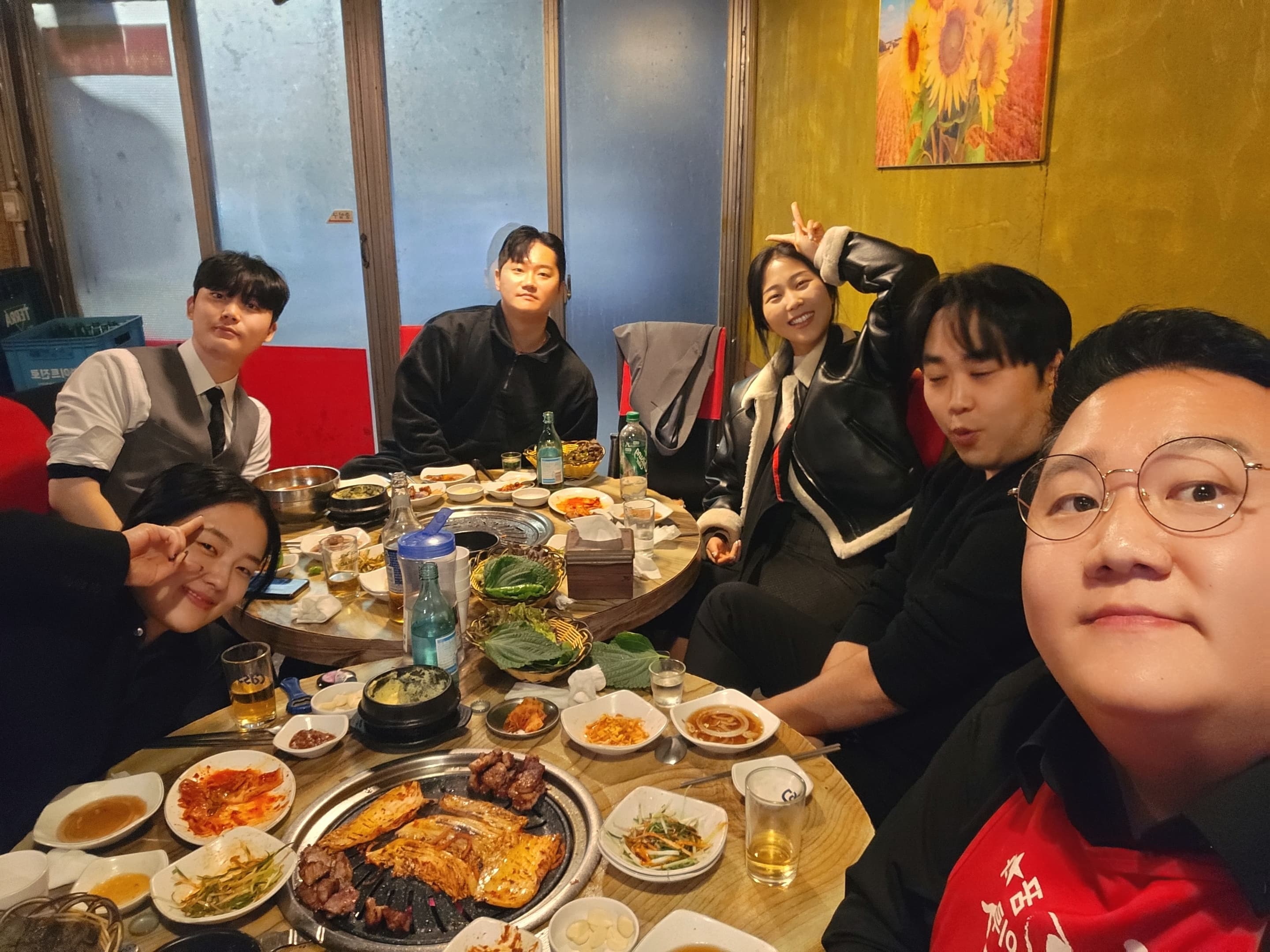 빅이음 팀 정장 만찬